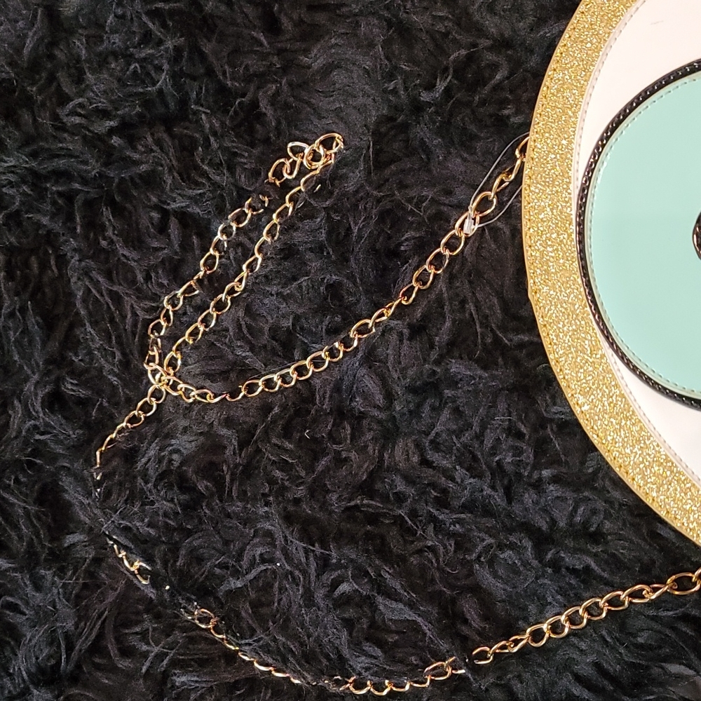 *SOLD * Nila Anthony glitter eyeball purse - Picture 6 of 9